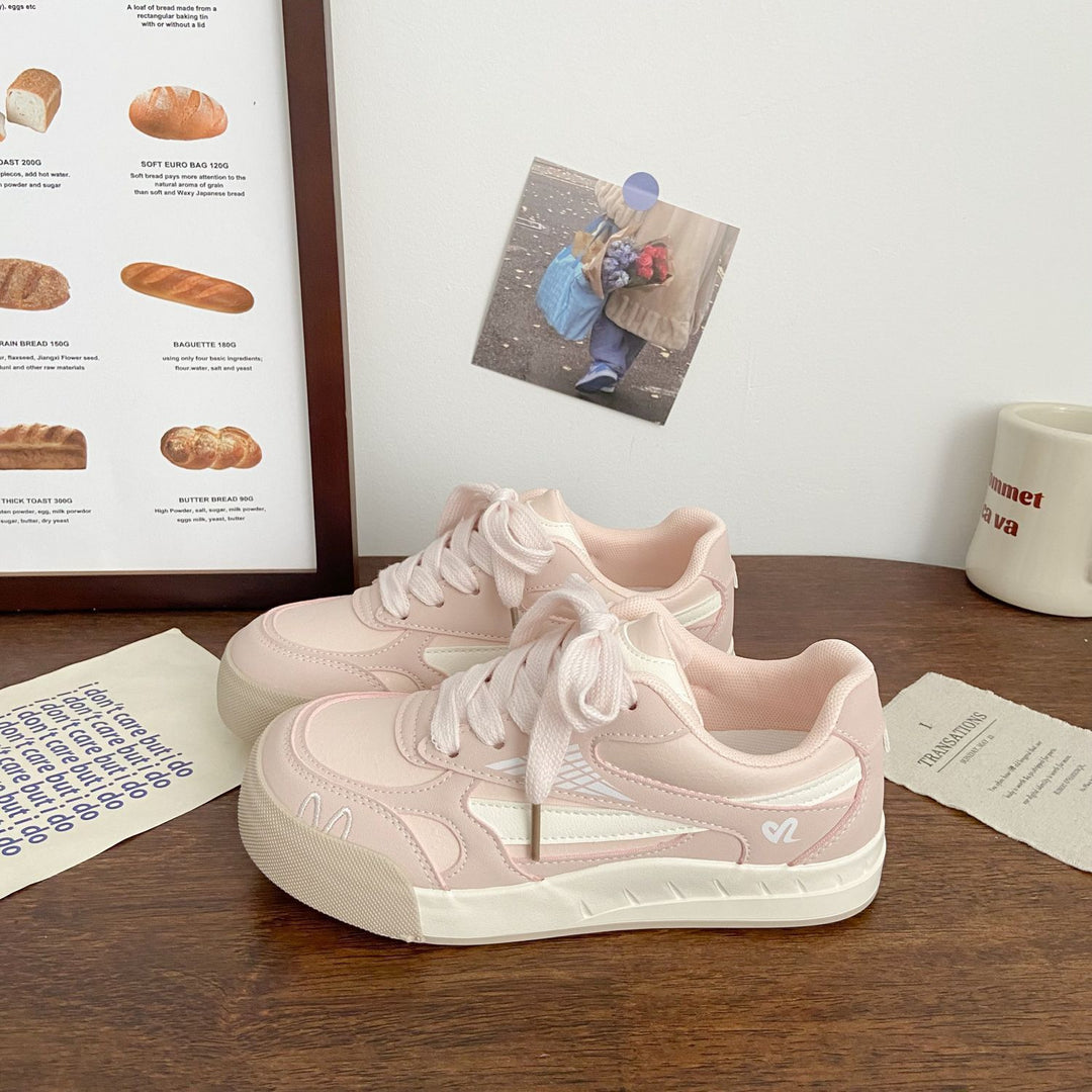 Damen Bequeme Sneakers mit kreativem Design und atmungsaktiver Oberflächenstruktur EB