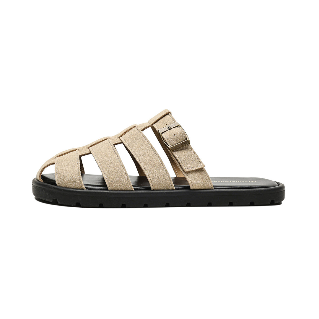 Damen bequeme und stylische Sandalen mit verstellbarem Riemen EB