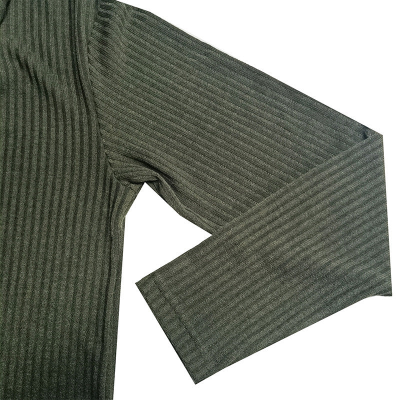 Herren feiner Rollkragenpullover aus strukturiertem Strick EB