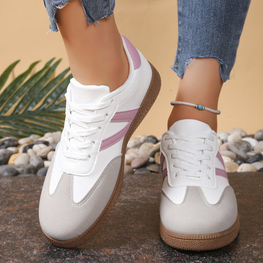 Damen Sportliche Sneakers mit atmungsaktiven Obermaterialien und rutschfester Sohle EB