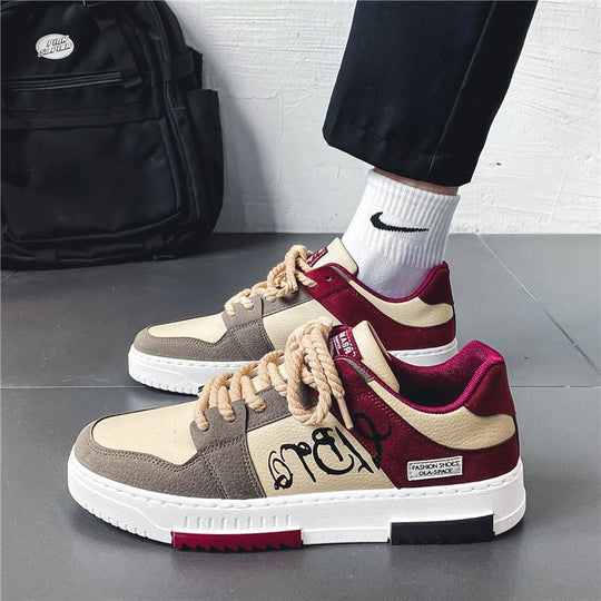 Damen Modische Sneaker mit einzigartiger Schnürung und komfortabler Dämpfung EB