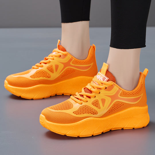 Damen Sportliche Laufschuhe mit atmungsaktivem Obermaterial und dämpfender Sohle EB