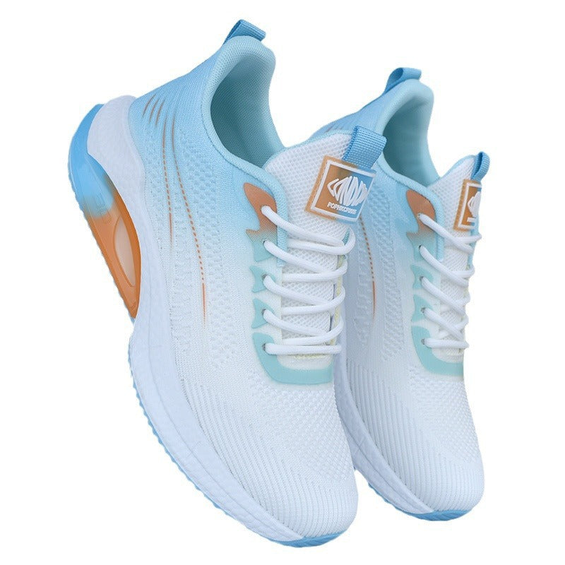 Damen Sportliche Sneaker mit atmungsaktivem Obermaterial und stoßdämpfendem Komfort EB