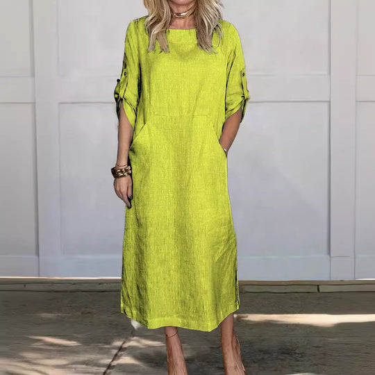 Damen Leichte Sommerkleid EB