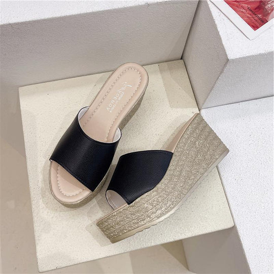 Damen Bequeme und stilvolle Plateausandalen EB