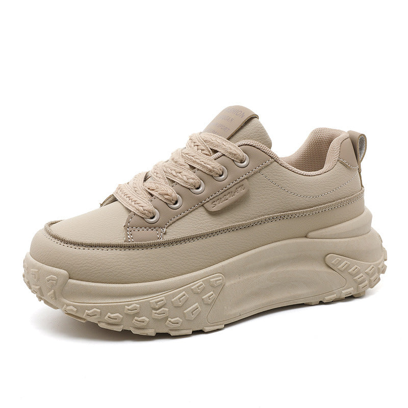 Damen Komfortable Chunky Sneakers mit stoßdämpfendem Sohlenprofil EB