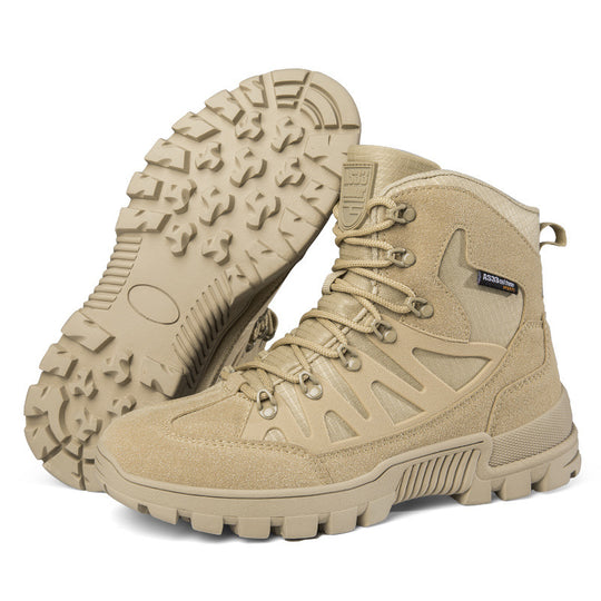 Damen taktische Outdoor-Stiefel mit rutschfester Sohle und atmungsaktivem Obermaterial EB