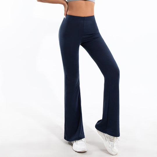 Damen Flared Leggings mit hohem Bund und elastischem Tragekomfort EB
