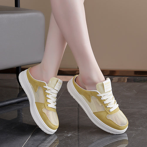 Damen Atmungsaktive Lifestyle-Sneaker mit rutschfestem Profil EB