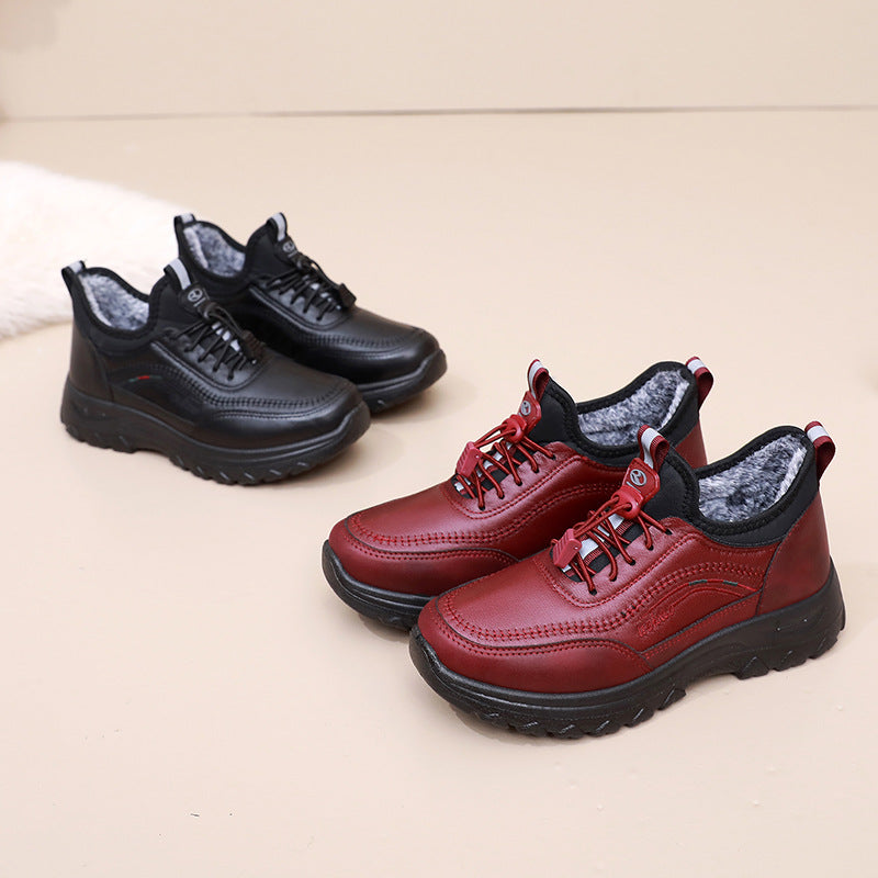 Damen Sportliche und komfortable Wander-Sneaker mit wärmendem Innenfutter EB