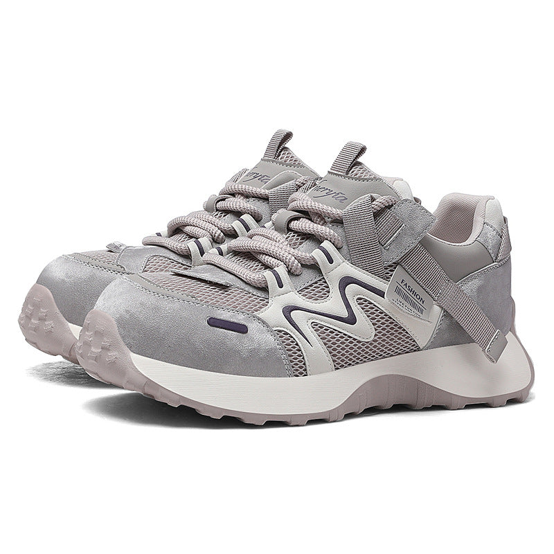 Damen Lauf- und Freizeitsneaker mit atmungsaktivem Obermaterial und rutschfester Sohle EB