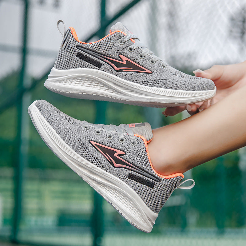 Damen Atmungsaktive Laufschuhe mit rutschfester Laufsohle und flexibler Dämpfungstechnologie EB