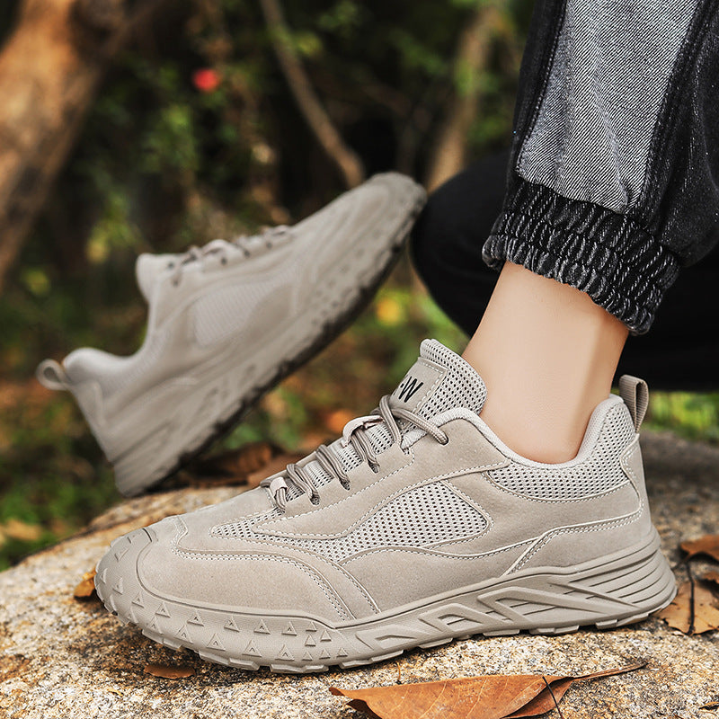 Damen Sportliche Freizeit-Sneaker mit atmungsaktivem Mesh und rutschfester Sohle EB