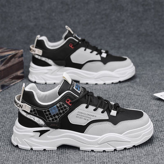 Damen Sportliche Chunky Sneakers mit dämpfender Sohle und atmungsaktivem Obermaterial EB