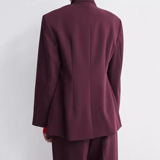Damen Oversized Blazer mit doppelter Knopfleiste und modernem Schnitt EB