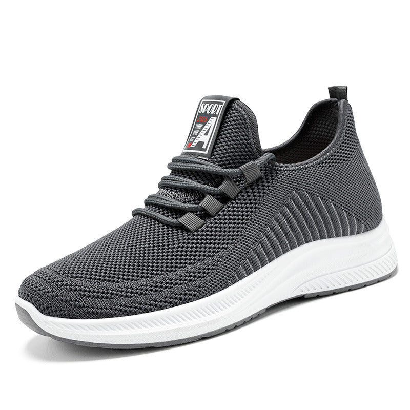 Damen Sportliche Lace-Up Sneakers mit atmungsaktivem Mesh-Obermaterial EB