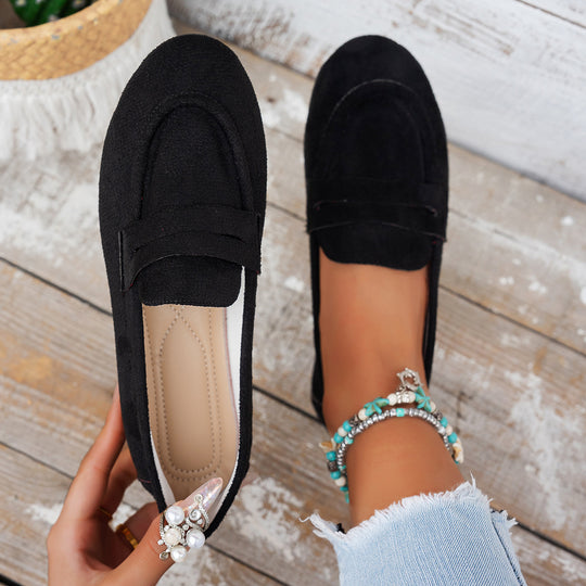 Damen Schicke Mokassins mit elegantem Schnitt und weichem Obermaterial EB