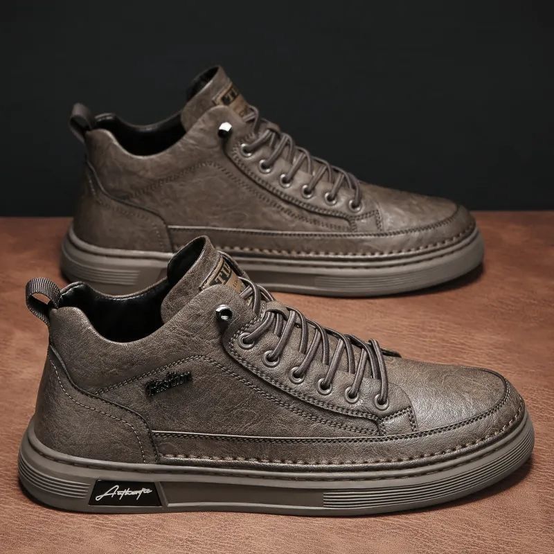 Damen Robuste High-Top Sneakers mit strapazierfähigem Obermaterial EB