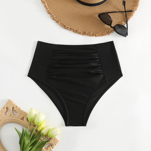 Damen Hoch tailliertes Bikini-Unterteil EB