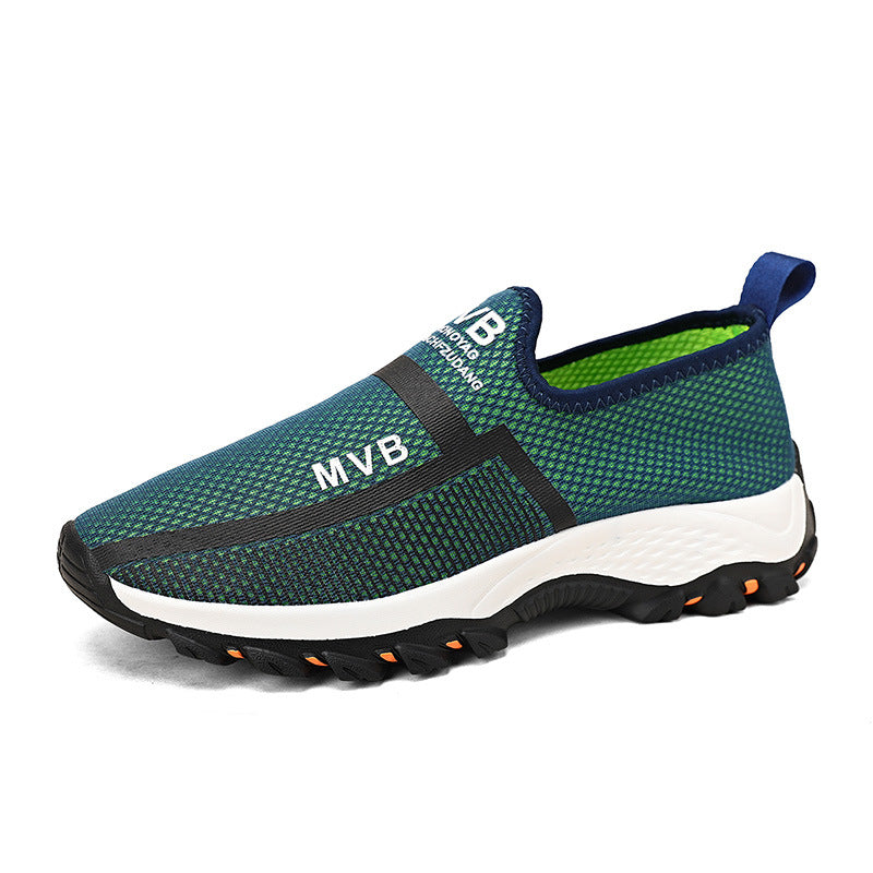 Damen Atmungsaktive Slip-On Sportschuhe mit rutschfester Sohle EB