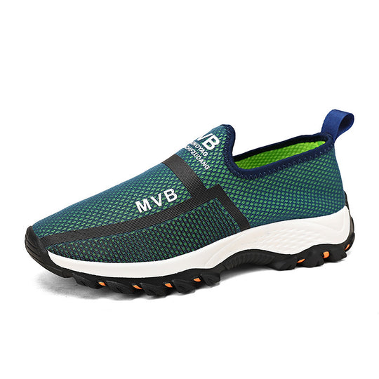 Damen Atmungsaktive Slip-On Sportschuhe mit rutschfester Sohle EB