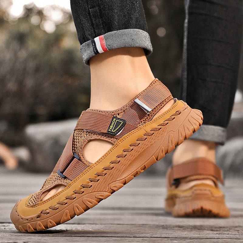 Damen Sportliche Aquasandalen mit verstellbaren Riemen und rutschfester Sohle EB