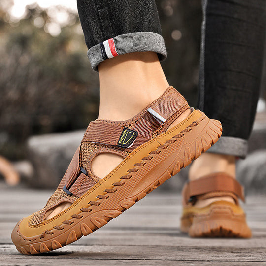 Damen Sportliche Aquasandalen mit verstellbaren Riemen und rutschfester Sohle EB