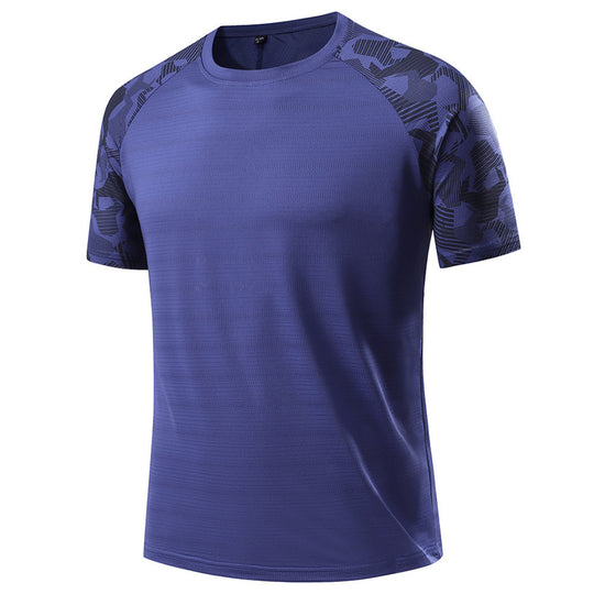 Herren nan atmungsaktives Funktionsshirt mit Raglanärmeln und Tarnmuster EB