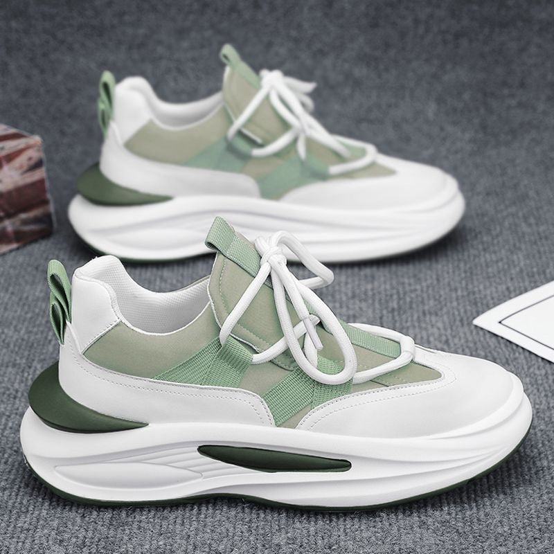Damen Sportliche Sneakers mit atmungsaktivem Obermaterial und robustem Sohlenprofil EB