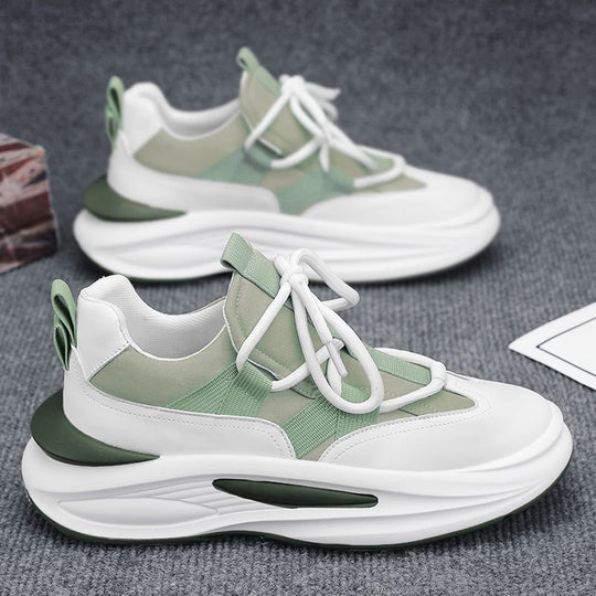 Damen Sportliche Sneakers mit atmungsaktivem Obermaterial und robustem Sohlenprofil EB