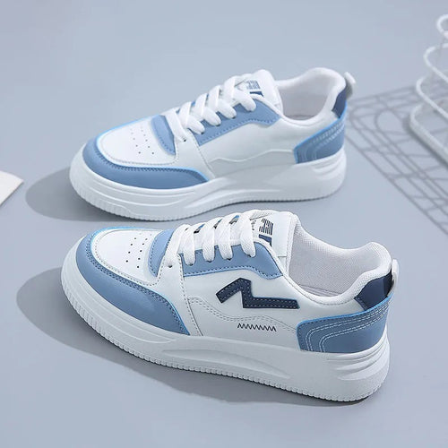 Damen Sportliche Freizeitschuhe mit Plateau und modischen Akzenten EB