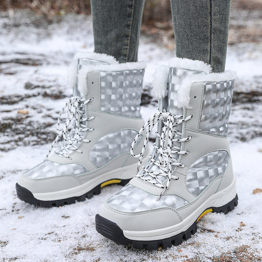 Damen Winterboots mit komfortabler Isolierung und rutschfester Sohle EB