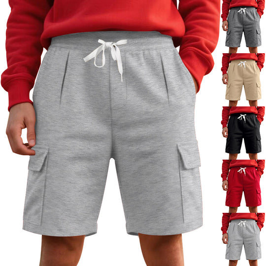 Herren Cargo-Shorts mit elastischem Bund und praktischen Seitentaschen EB