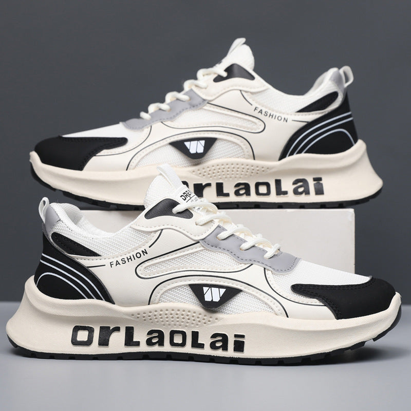 Damen Modische Lifestyle Sneakers mit rutschfester Sohle und atmungsaktiver Obermaterialstruktur EB