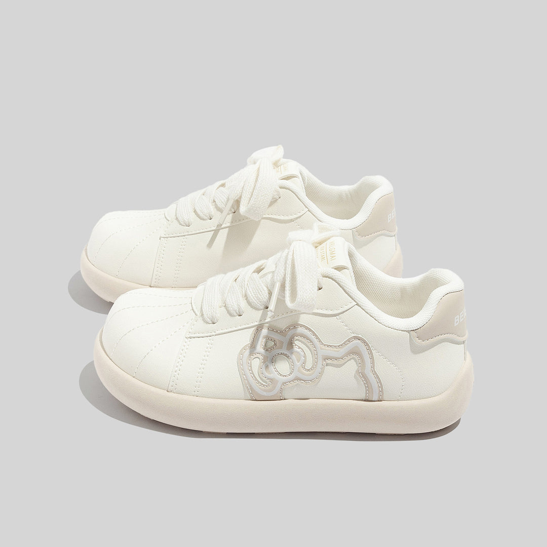 Damen Sneakers mit verspieltem Tiermotiv und weicher Dämpfung EB