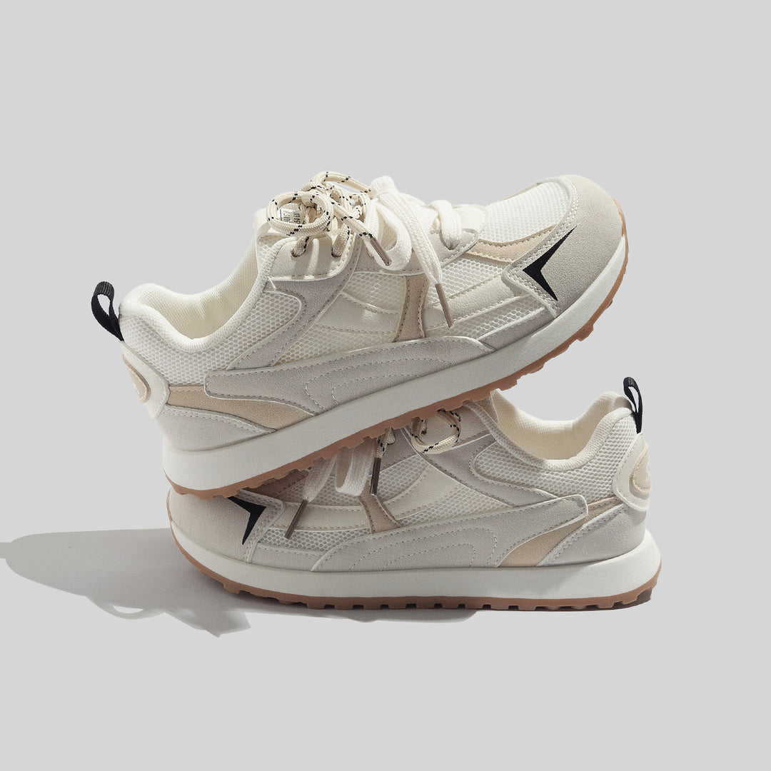 Damen Sportliche Sneakers mit atmungsaktivem Obermaterial und komfortabler Dämpfung EB
