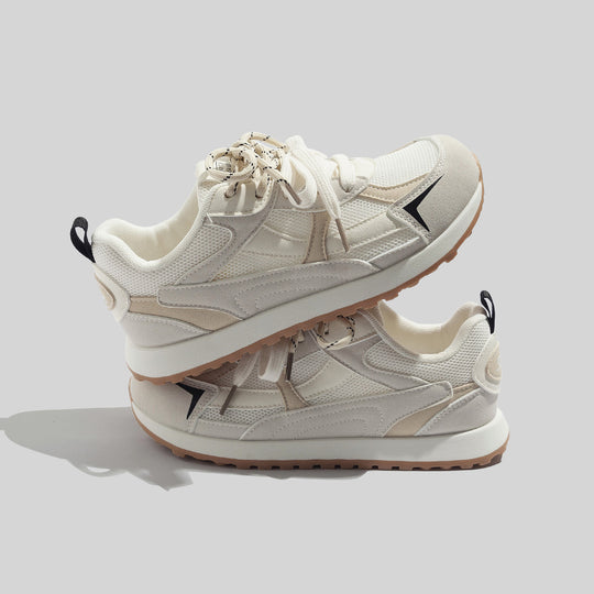 Damen Sportliche Sneakers mit atmungsaktivem Obermaterial und komfortabler Dämpfung EB