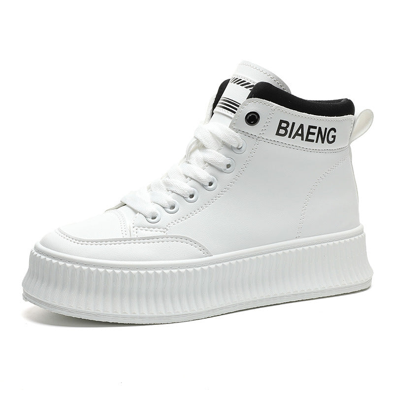 Damen Hohe Modische Sneakers mit dämpfender Sohle EB