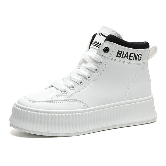 Damen Hohe Modische Sneakers mit dämpfender Sohle EB