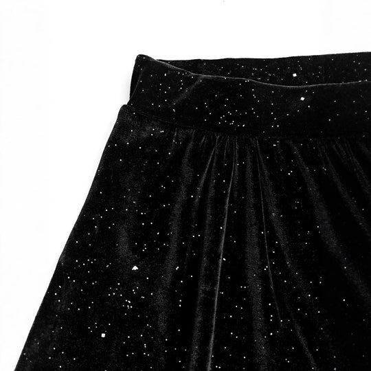 Damen elegantes Gesamt-Set mit glitzernder Oberfläche EB