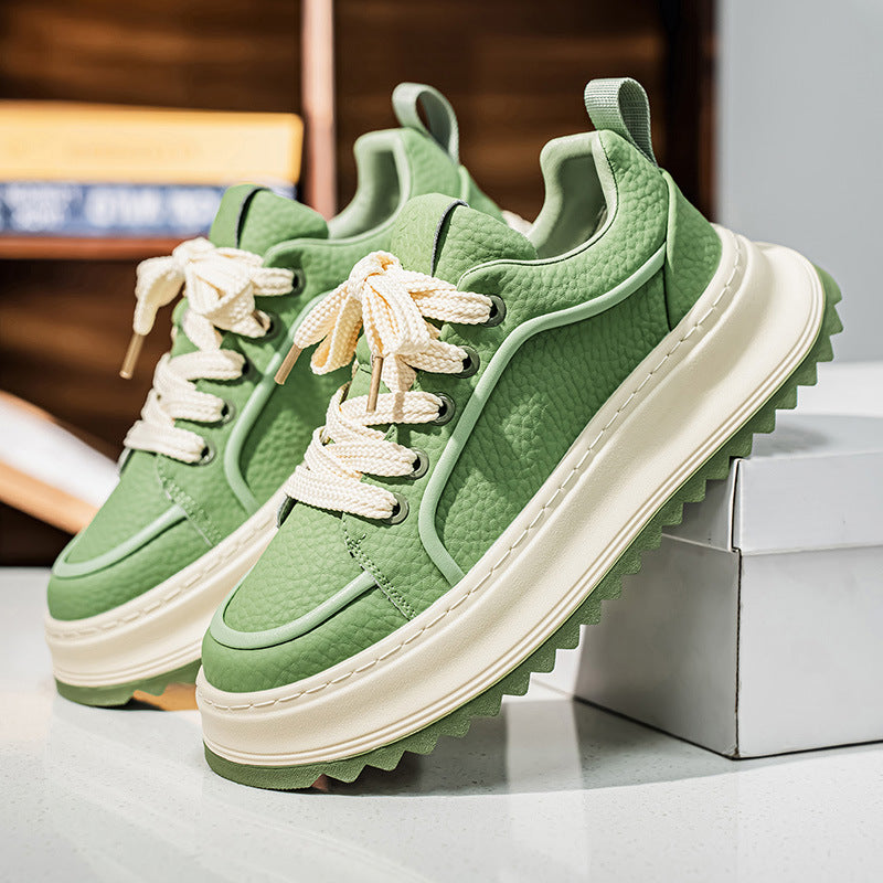 Damen modische Sneakers mit dämpfender Sohle und sportlicher Profilierung EB