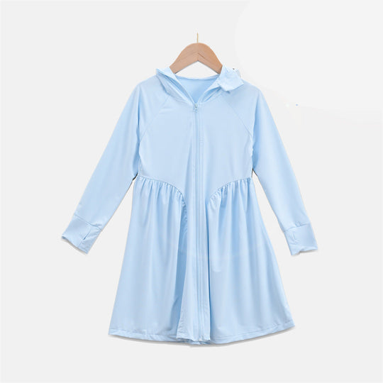 Damen atmungsaktive UV-Schutzjacke mit hohem Kragen EB