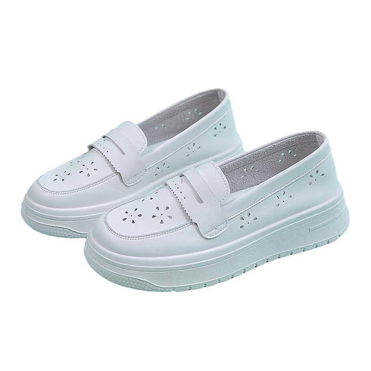 Damen Slip-On Sneakers mit atmungsaktivem Obermaterial und komfortablem Fußbett EB