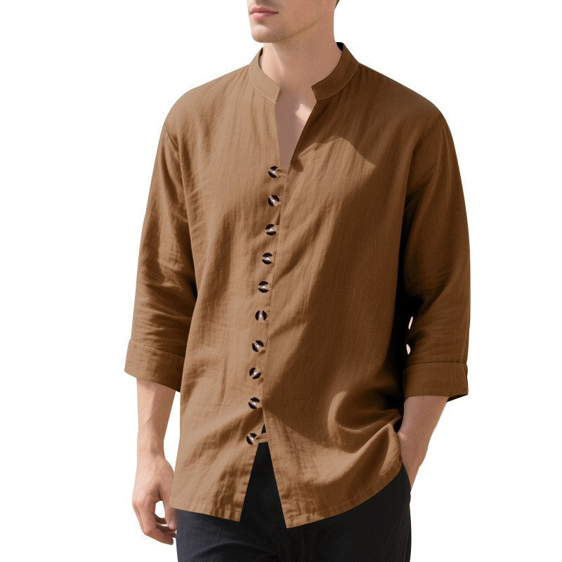 Herren Hemd mit innovativem Designschnitt und hochwertigen Materialien EB