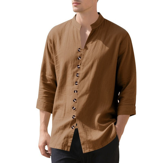 Herren Hemd mit innovativem Designschnitt und hochwertigen Materialien EB