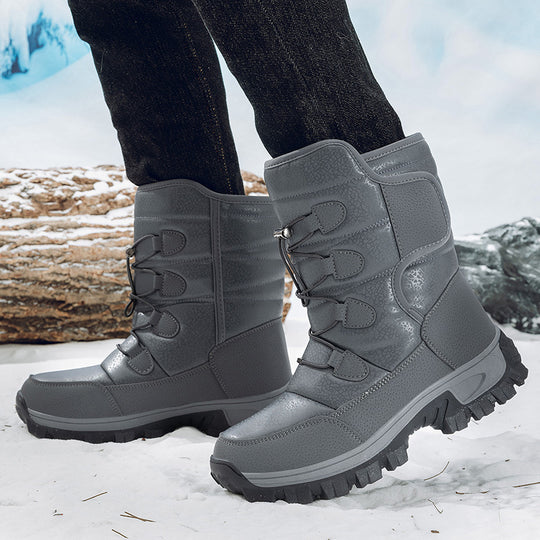 Damen Winterstiefel mit isolierendem Futter und rutschfester Profilsohle EB