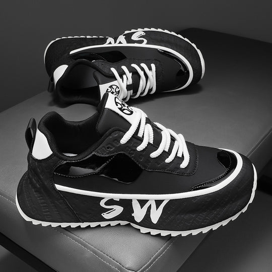 Damen Sportliche Sneaker mit vielseitigem Design und dämpfender Sohle EB