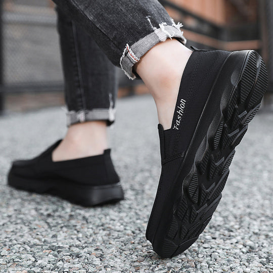 Damen Komfortable Slip-On Sneakers mit rutschfester Sohle EB