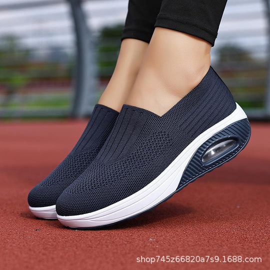 Damen Bequeme und modische Slip-On Sneakers mit innovativer Dämpfungstechnologie EB