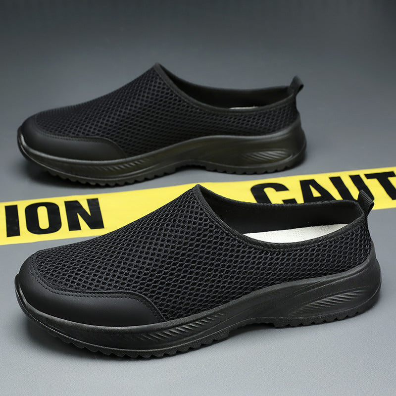 Damen Atmungsaktive Slip-On Freizeitschuhe mit flexiblem Material EB
